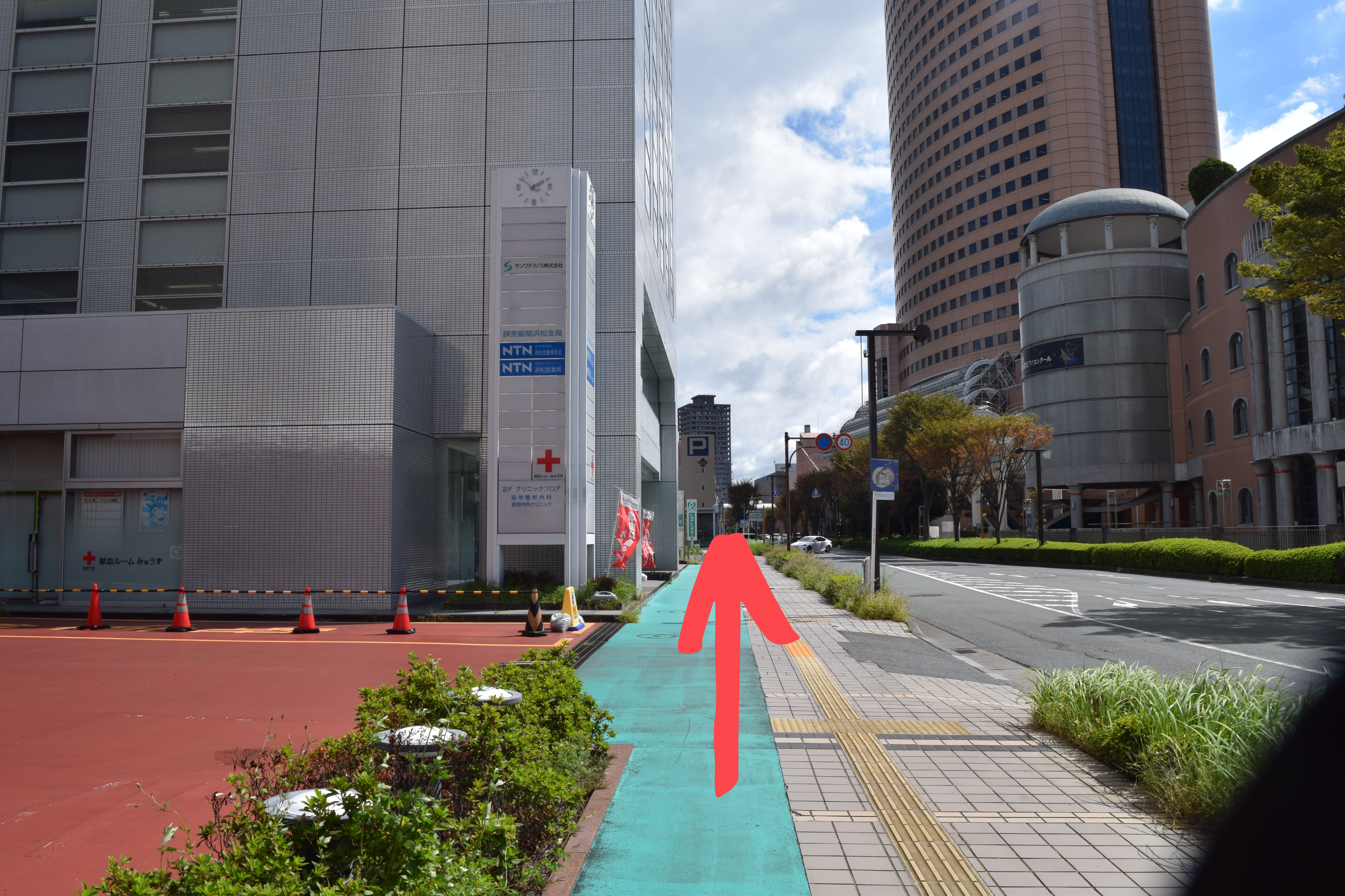 JR浜松駅からお越しの方③